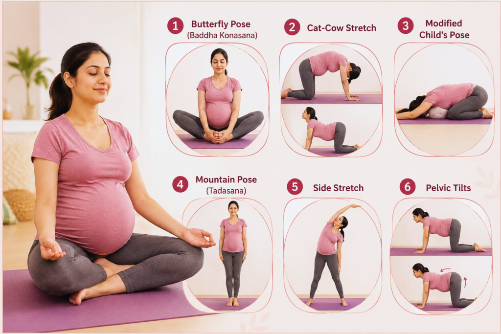 Best Safe Yoga Exercises During Pregnancy